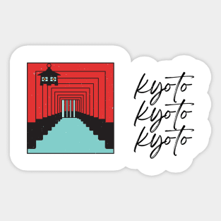 Kyoto Kyoto Kyoto Sticker